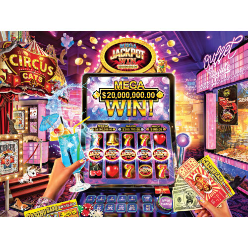 Ceaco - Foliepuzzel - Jackpot! - Legpuzzel van 500 stukjes