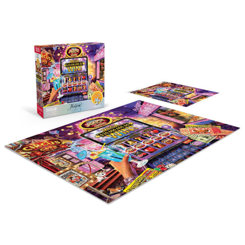 Ceaco - Foliepuzzel - Jackpot! - Legpuzzel van 500 stukjes 2