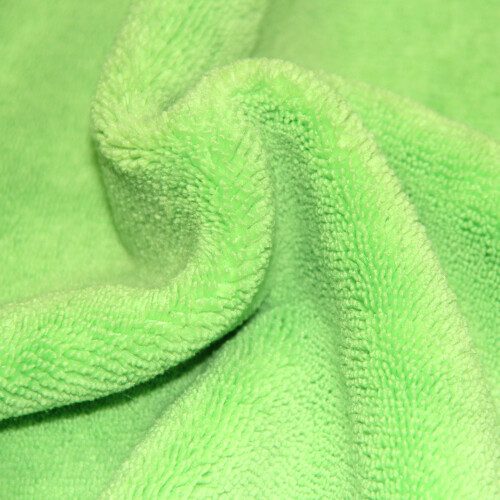 POLYTE Microfiber Cleaning Towel (16x24 in  18 Pack  Blue Green Yellow) 2