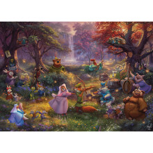 Ceaco - Thomas Kinkade - Disney - Robin Hood - 1000-dielna skladacka