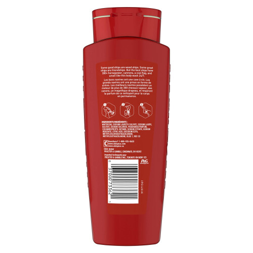 Old Spice Old Spice Red Collection Bagnoschiuma per Uomo Captain 16 oz 1