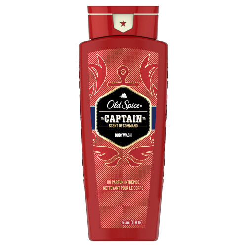 Old Spice Old Spice Red Collection Bagnoschiuma per Uomo Captain 16 oz