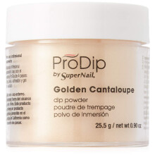 Supernail Prodip Colored Acrylic Dip Golden Cantaloupe 0.9 Ounce