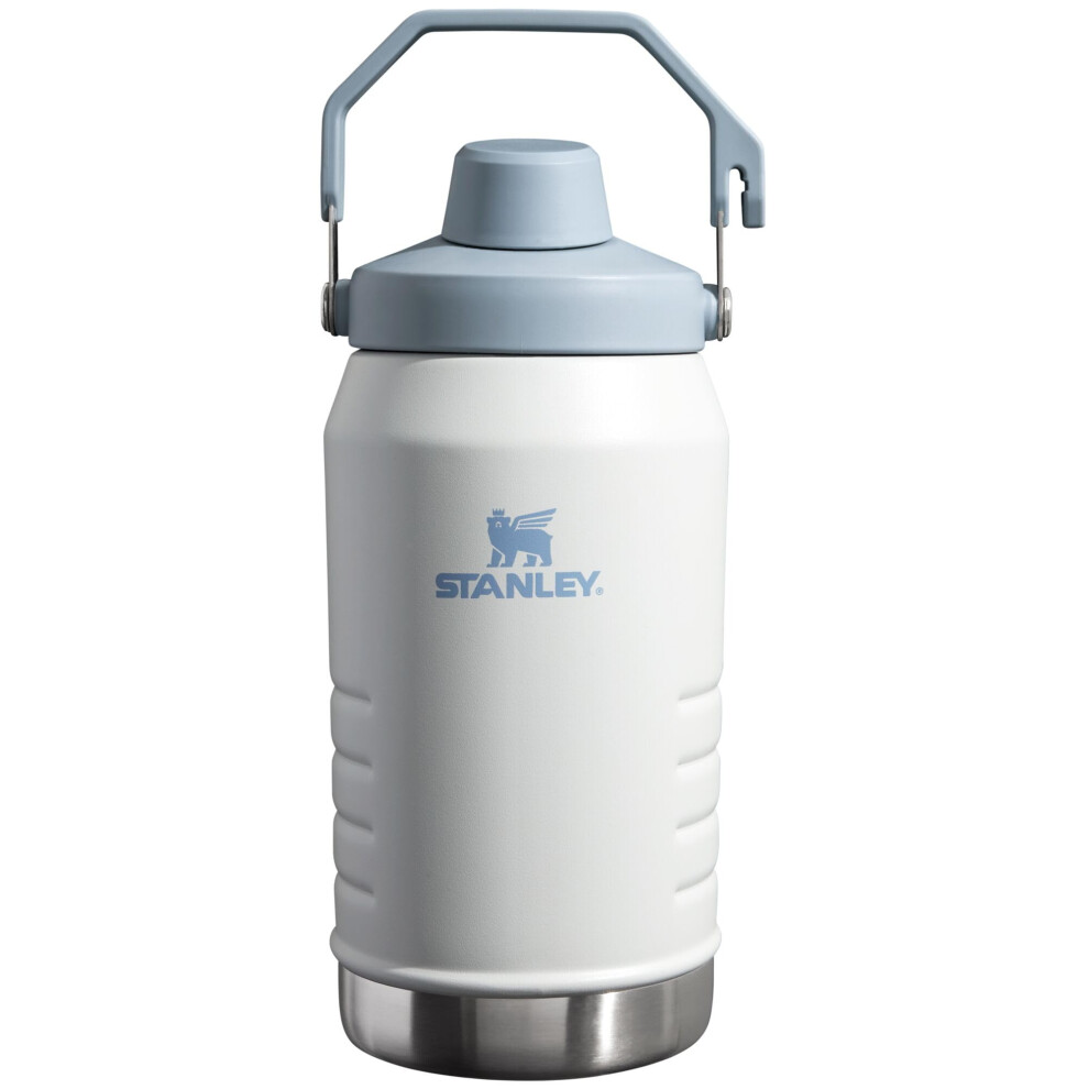 Stanley Iceflow Fast Flow Jug | Recycled Stainless Steel Water Tumbler | Keeps Drink Cold and Iced for Hours | Easy Carry Handle | 65 OZ | Fog