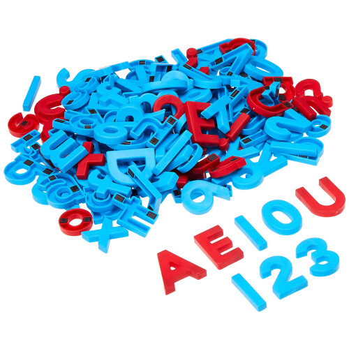 Informations ducatives Color Coded Uppertercase & minuscules alphamagnets et mathmagnets ensemble de 214 lettres numros ponctuation et mathmatiques 1