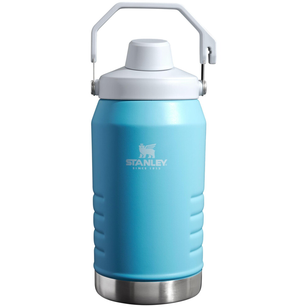Stanley Iceflow Fast Flow Jug | Recycled Stainless Steel Water Tumbler | Keeps Drink Cold and Iced for Hours | Easy Carry Handle | 64 OZ | Pool