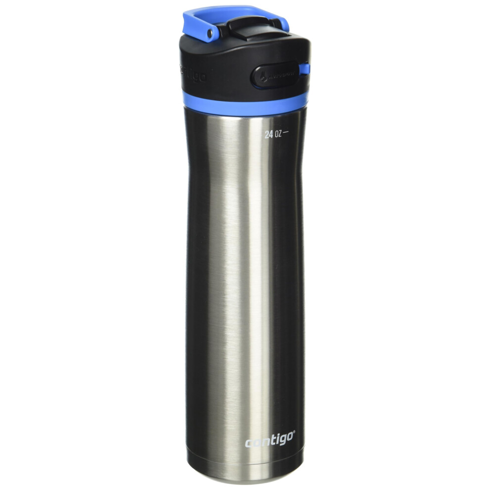 Bouteille D'eau Contigo Ashland 24 Oz En Acier Inoxydable Avec Coquelicot Bleu-image