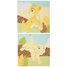Disney Τοίχου Τέχνη Λιοντάρι Βασιλιάς, 2 Τεμάχια