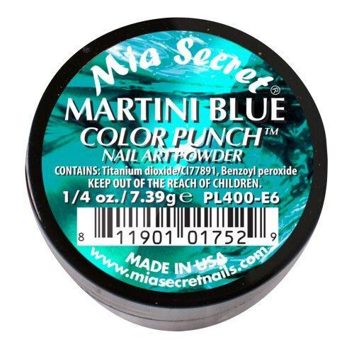 Mia Secret Επαγγελματική Συλλογή Ακρυλικών Σκόνης (Επιλέξτε Χρώμα) (Martini Blue)