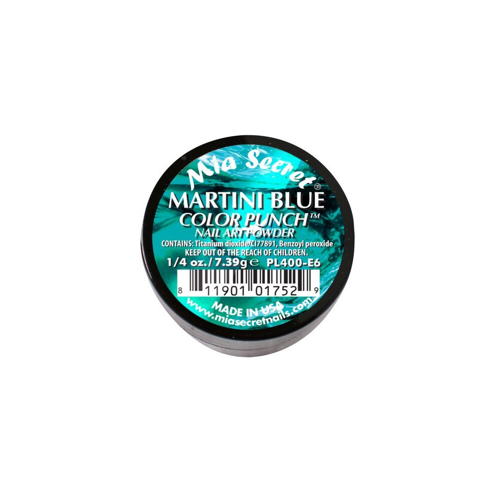 Mia Secret Blue Professional Color Punch Collection Acrylic Powder (Pick Your Color) (Martini )
