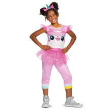 Vermomming Unikitty LEGO Movie 2 Klassiek meisjeskostuum roze L (10-12)