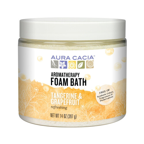 Aura Cacia Tangerine/Grapefruit Aromatherapy Foam Bath