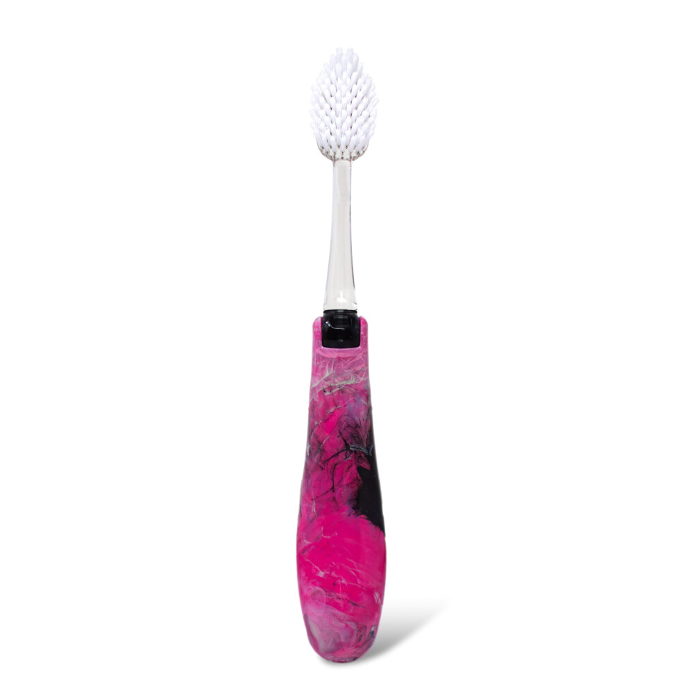 Polomer Radius Toothbrush Tour Travel Brush Desert Rose Bpa Free And Ada Accepted Designed To Improve Gum Health And Reduce The Risk Of Gum Disease 1 Pack