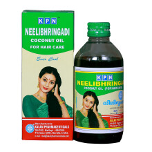 200ml Neelibhringadi Olejek do wlosw na wypadanie wlosw z kokosem amla indygo brahmi firmy KPN