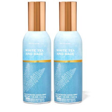 Bath and Body Works 2 pack White Tea & Sage (1.5 oz / 42.5 g) Concentrated Room Spray