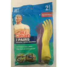 Mr. Clean Mr. Clean kzepes, jrafelhasznlhat latex kesztyuk 2 szn 2 piar 2 szm