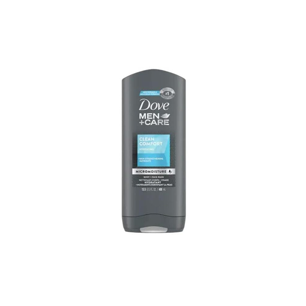 Dove Men+Care Body & Face Wash  Clean Comfort 13.5 Fl Oz (Pack of 1)
