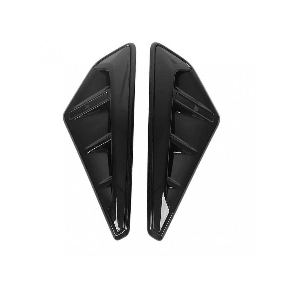 2pcs Gloss Black Side Air Duct Vent Trim Covers Wing Grille Air Intake Panel for X5 G05 2019‑2022