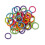 Scun Kids Rainbw Elst2mm Gr      e Ea 2