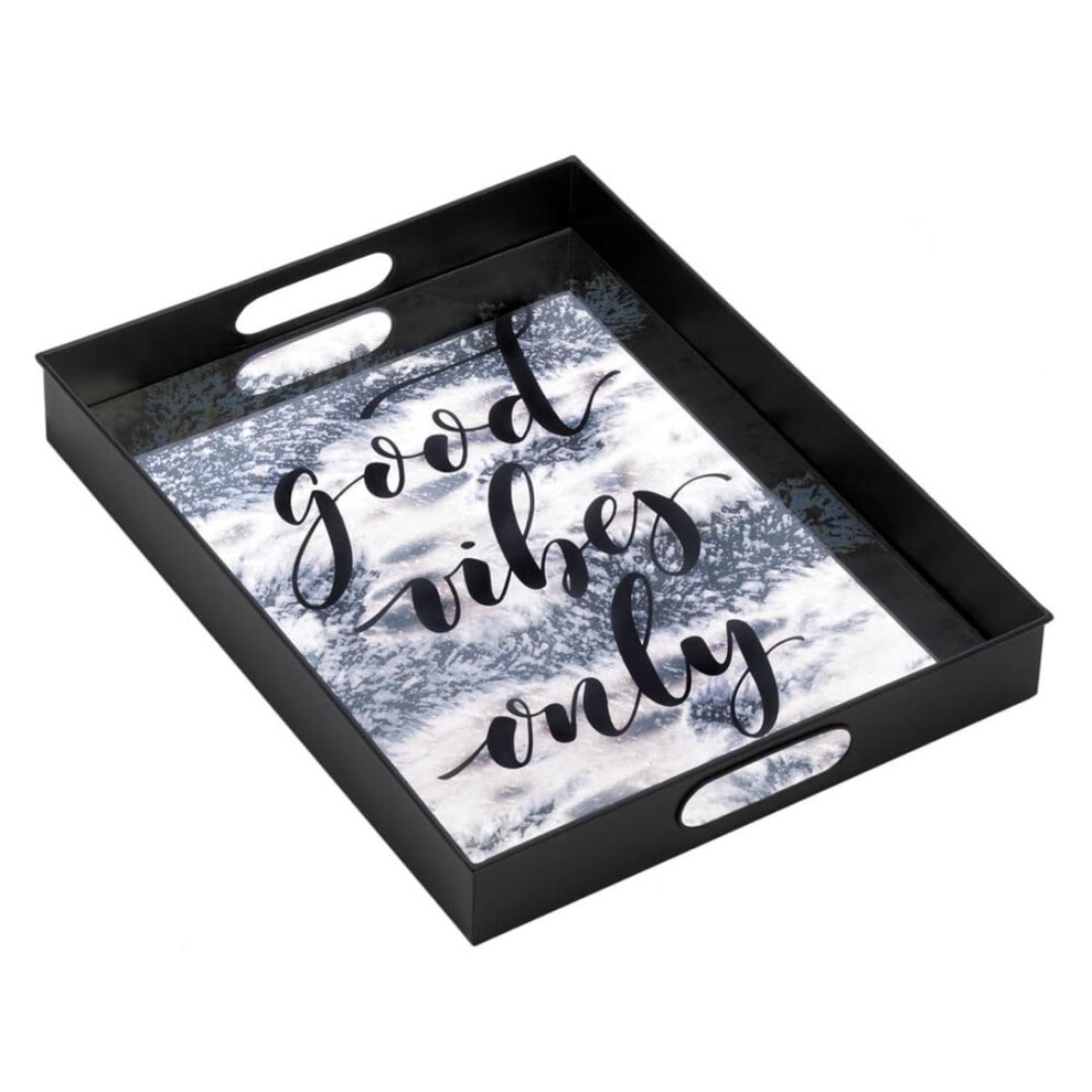 Nikki Chu South Beach Good Vibes Mirror Tray-image