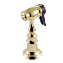 Kingston Brass KBSPR12 - Spruzzatore laterale da cucina in ottone lucido, realizzato su misura