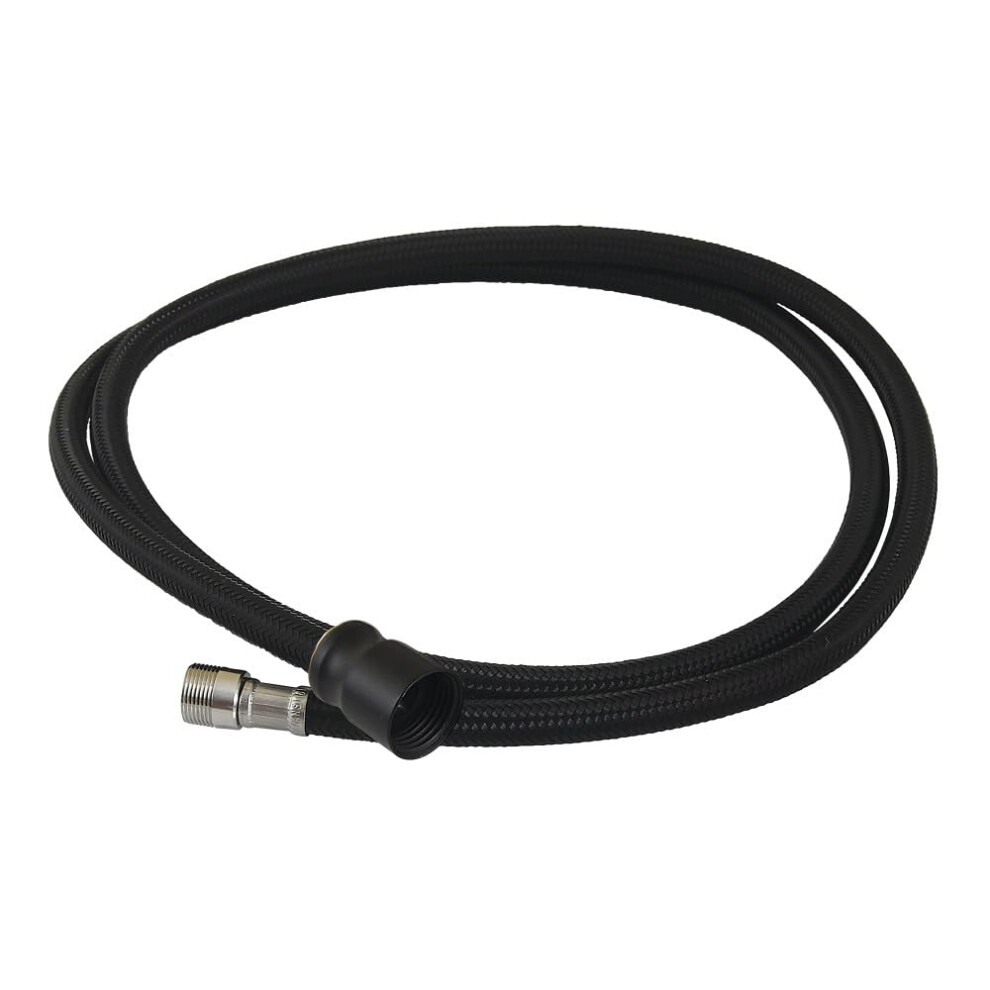 Tuyau En Nylon Noir Kingston Brass LSSPRHOSE596C De 59 Pouces Pour Robinet De Cuisine Tirette, Bronze De Naples-image