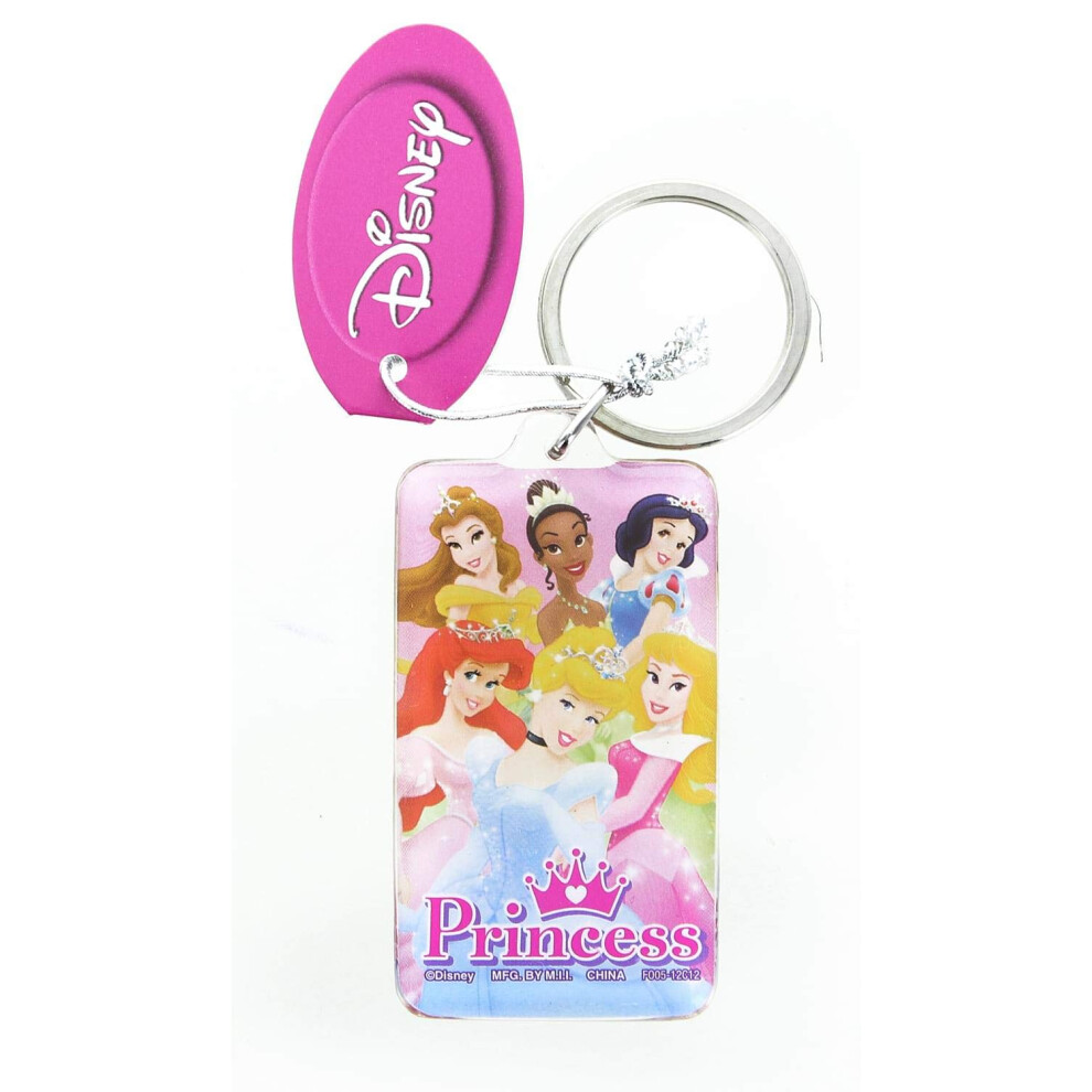 Disney Princess Lucite Key Ring