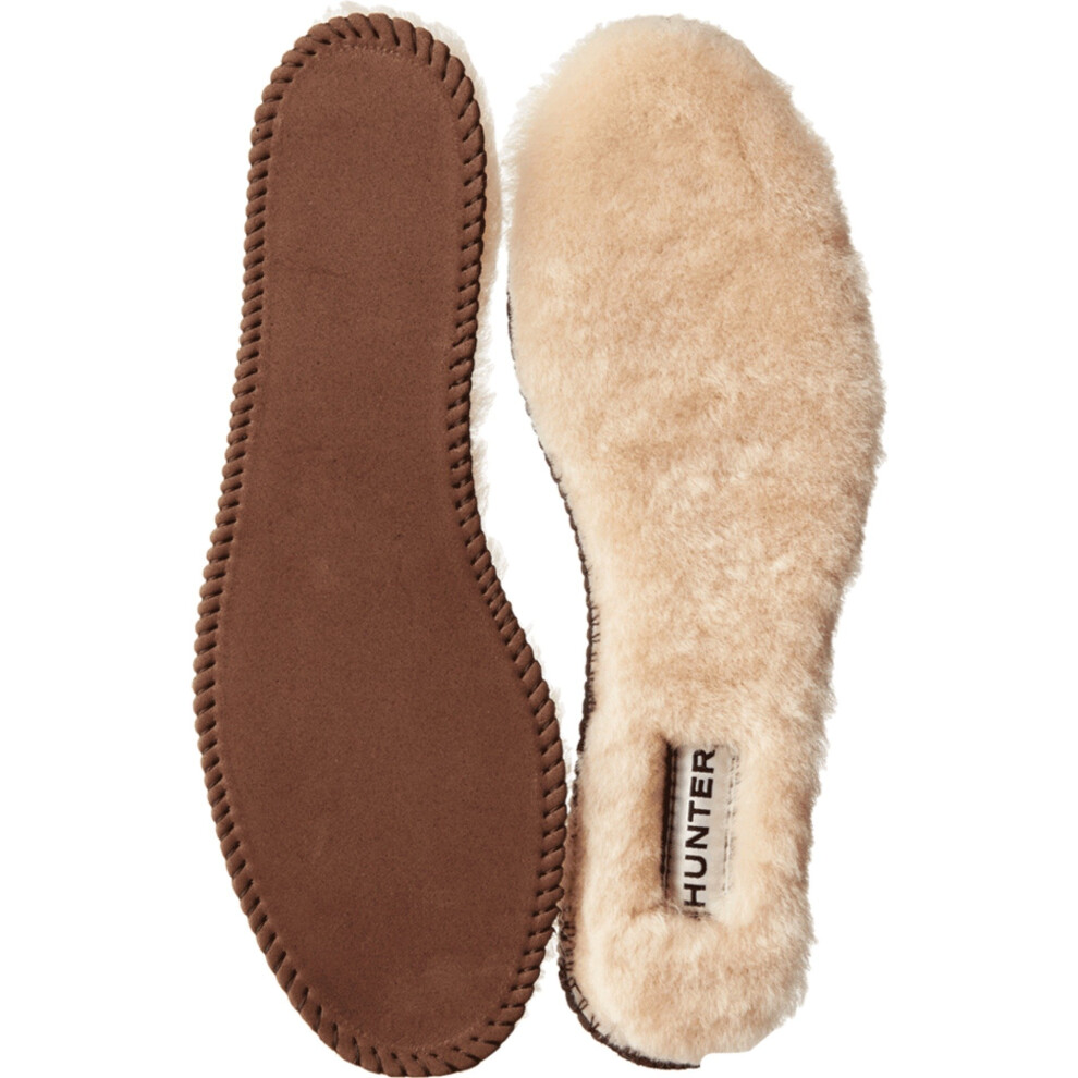 Hunter Luxury Shearling Insoles Natural Men's 13  Women's 14 Medium