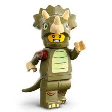 LEGO Minifiguren Serie 25 - Triceratops-kostuumfan