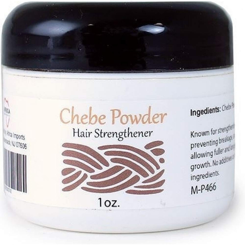 Kulturel Udveksling African Chebe Powder Hair Strengthener [Natural - 1 Oz.]