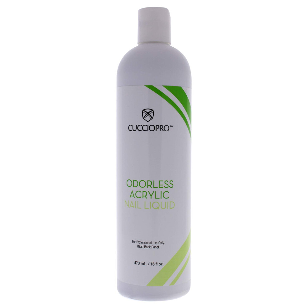 Cuccio Pro Odorless Acrylic Nail Liquid 16 Oz