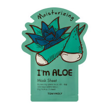 TONYMOLY I'm Real Moisturizing Aloe Mask Sheet Pack of 1