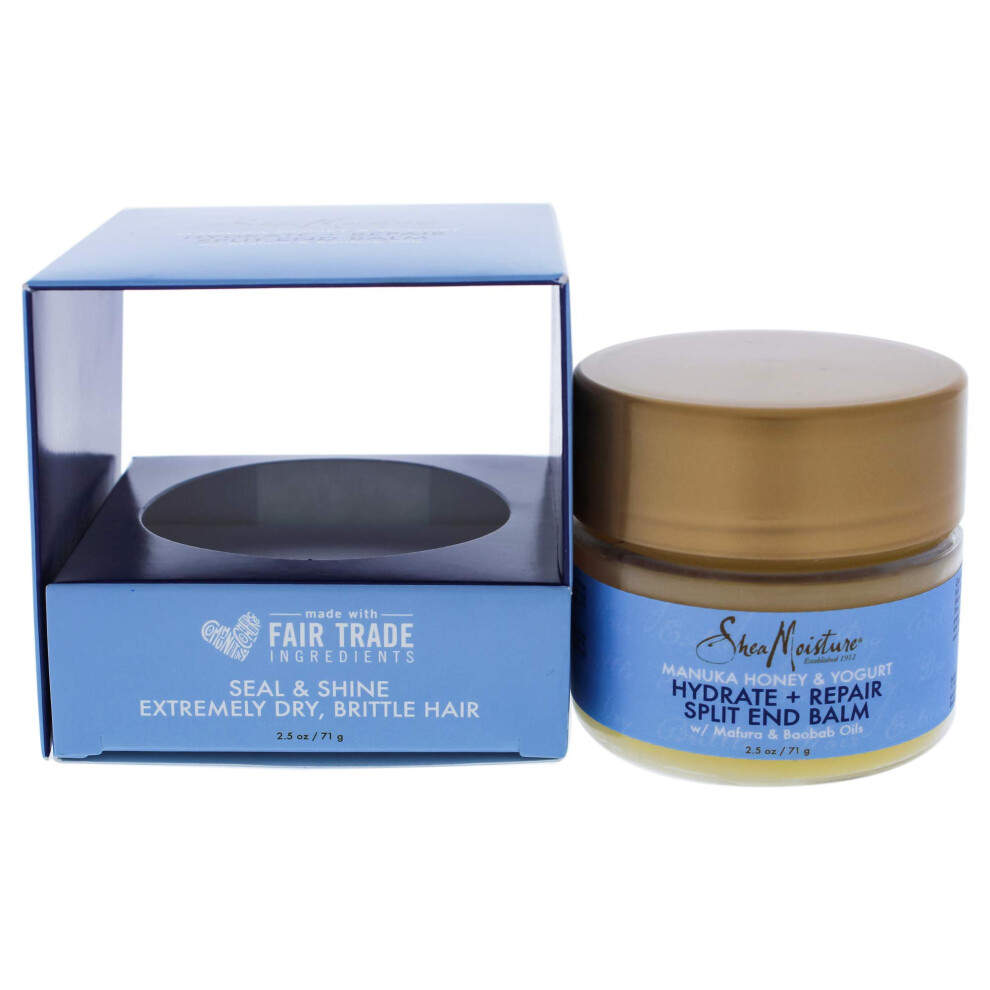 Shea Moisture Manuka Honey and Yogurt Hydrate Plus Repair Split and Balm for Unisex  2.5 Ounce