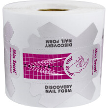 Mia Secret Discovery Nail Form  500 PCS - Acrylic Nail Forms  Nail Extension Tips  Nail Forms for Acrylic Nails  Acrylic Nail/UV Gel Nail Extensi
