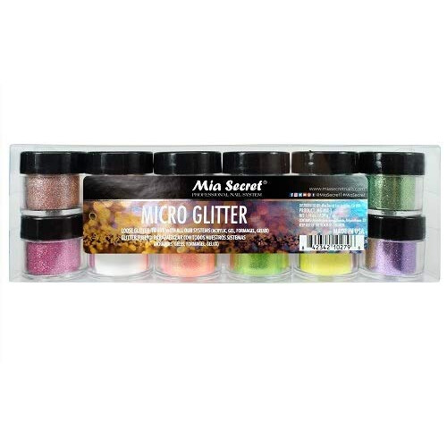 Mia Secret Micro Glitter 12ks