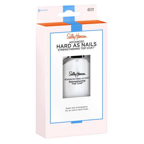 Sally Hansen Advanced Hard As Nails Strength Top Coat 13.3ml (3er Pack)