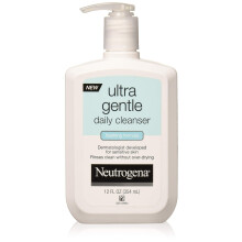 Neutrogena Ultra Sanfter Gesichtsreiniger für empfindliche Haut, 12 fl. oz