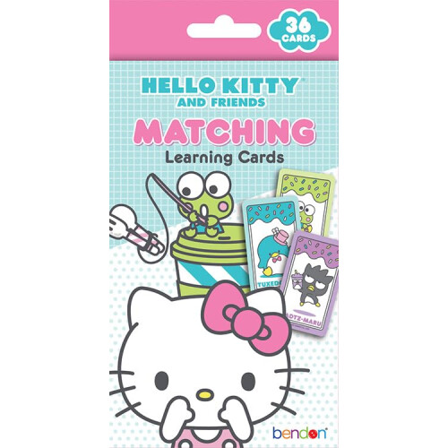 Hello Kitty Matching Learning Cards Match Game 36 Cards