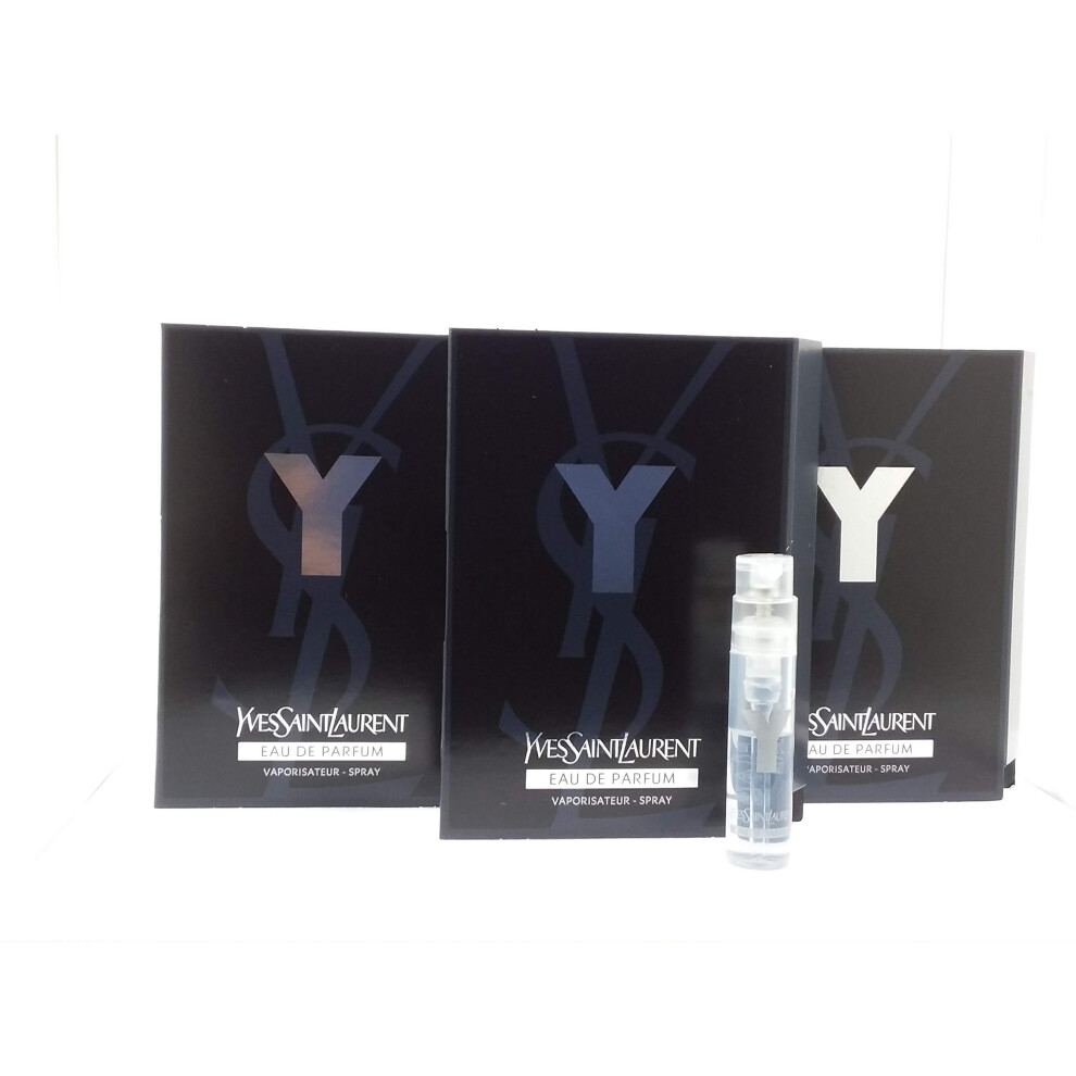 YVES SAINT LAURENT Y Eau de Parfum  Set of 3 Mini.04 oz each