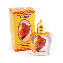 Amber Heilige Land Zalfolie uit Isra? 1/2 oz Roller Bottle uit Jeruzalem Lokaal geproduceerde kruiden en essenties Cadeau voor pastors Priesters Rabb