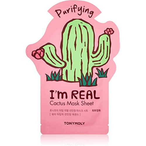 TONYMOLY I'm Real Cactus Purifying Mask Sheet Pack om 1
