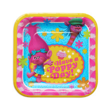 Πιάτα Γλυκών Trolls American Greetings, 8 Τεμάχια