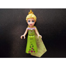 LEGO Disney Princess: Frozen minifiguur - Elsa - Limoenjurk (Set 41068)