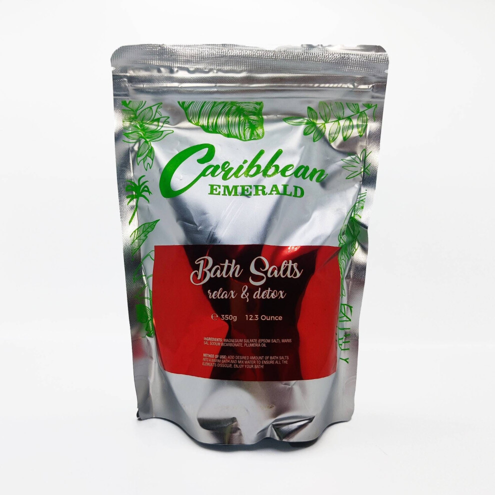 Caribbean Emerald Plumeria Bath Salts