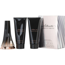 CHRISTIAN SIRIANO SILHOUET door Christian Siriano SET -EAU DE PARFUM SPRAY 3,4 OZ & BODYLOTION 6,7 OZ & DOUCHEGEL 6,7 OZ(D0102HX0AAG.)