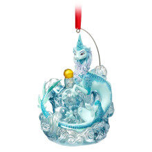 Disney Sisu Light -Up Living Magic Sketchbook Ornament - Raya e o ltimo Drag o