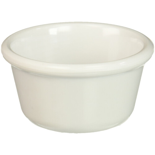 Winco gewone ramekins 4-ounce wit