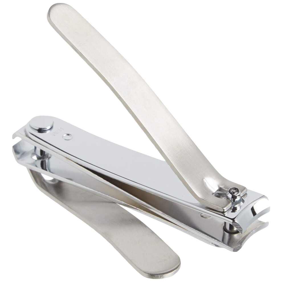 Revlon Men's Series Dual-Ended Nail Clipper  2 in 1 with Straight and Curved Blades  Made with Stainless Steel