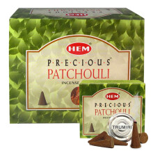 Precious Patchouli røgelseskegler og kegle røgelse brænder bundt insensansensen hem røgelse