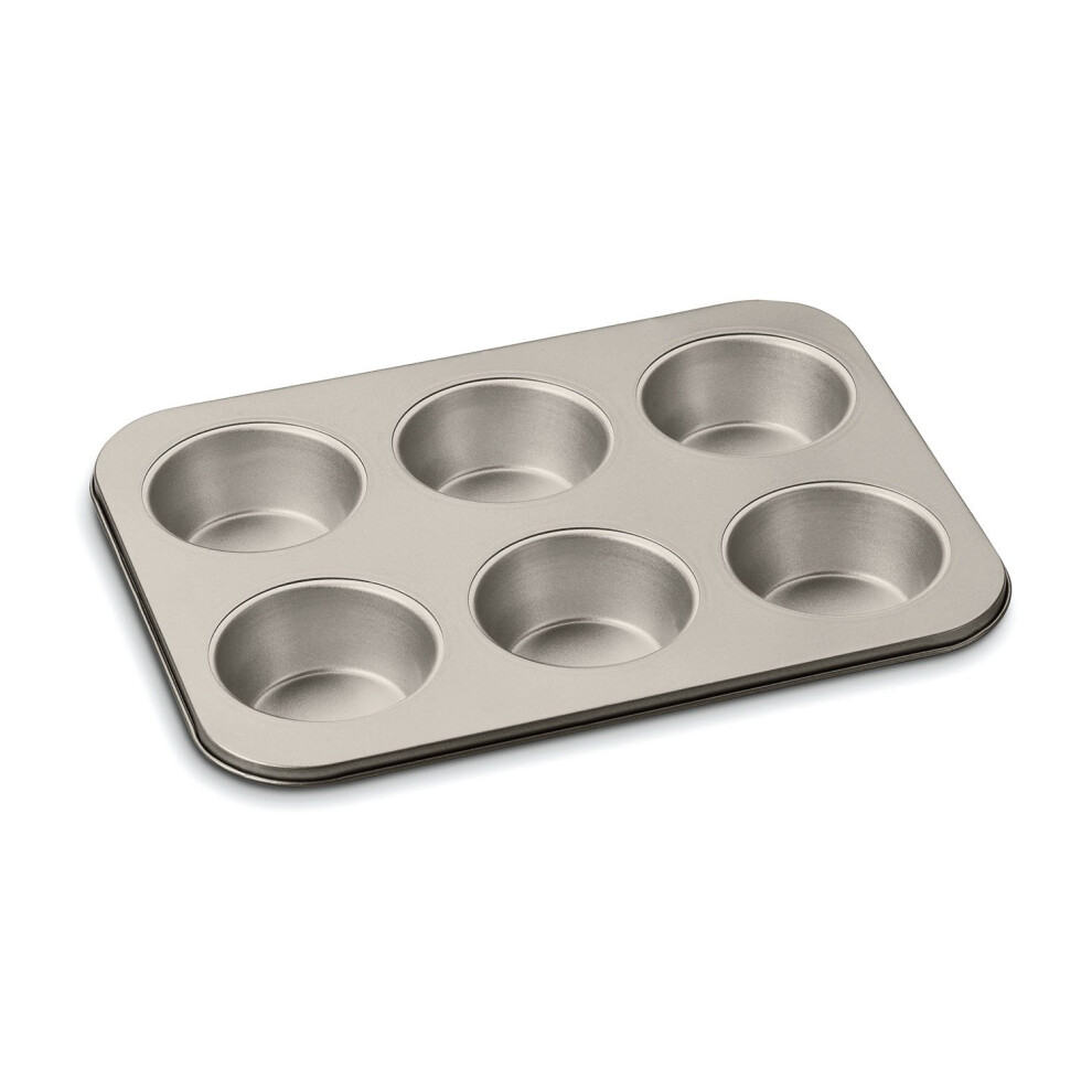 Cuisinart Chef's Classic Non-Stick 6 Cup Jumbo Muffin Pan  14""""  Bronze